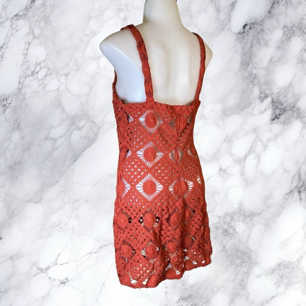 House of Harlow 1960 X Revolve Sylvie Mini - Rust Brown - Picture 10 of 12